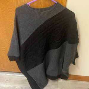 Simply Vera poncho sweater